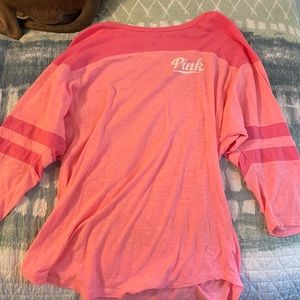 VS Pink 3/4 sleeve